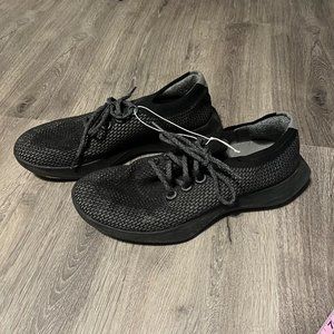 Allbirds Men's Tree Dasher Natural Black Natural Black Sole Size 12 Sneakers